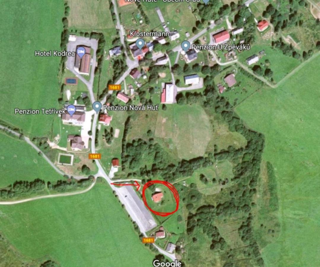 Ubytovani V Sumavskem Dome Nove Hute Exteriör bild
