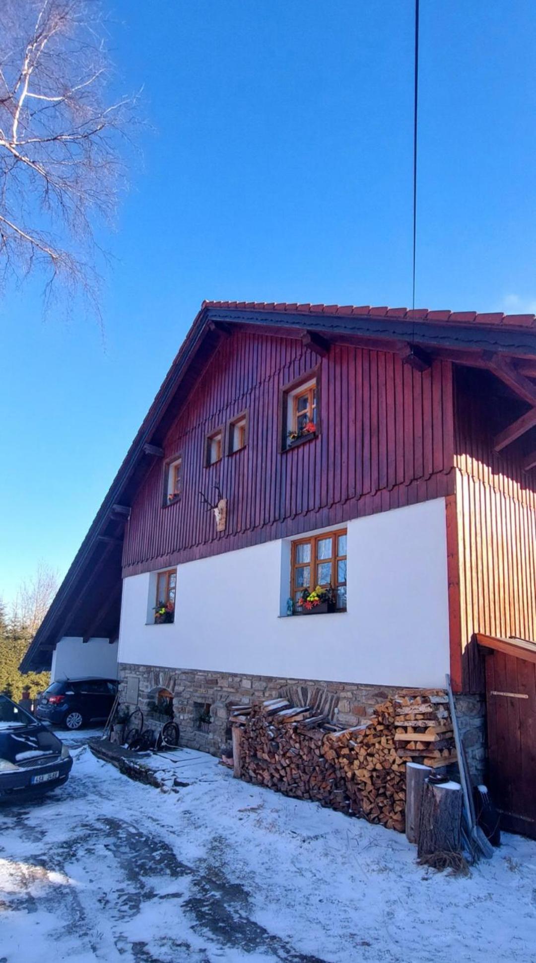Ubytovani V Sumavskem Dome Nove Hute Exteriör bild